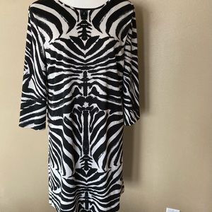 Zebra Print Dress